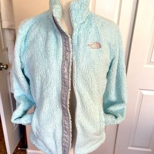 The North Face fuzzy jacket